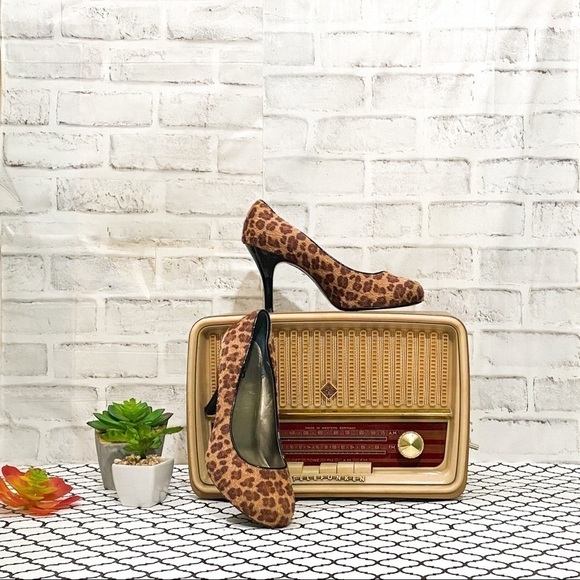 Abound Leopard heels - Picture 1 of 6